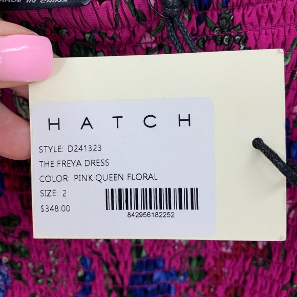 Hatch The Freya Dress in Pink Queen Floral Sz 2 = M - Picture 8 of 13